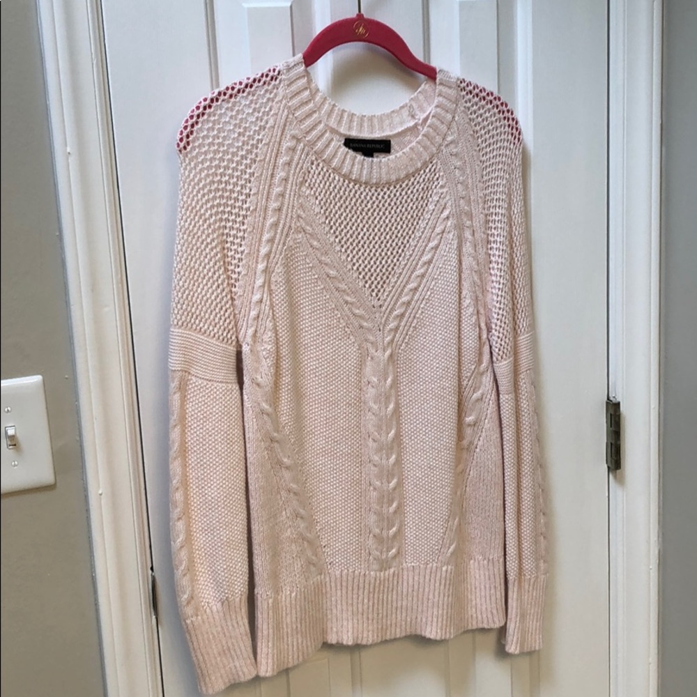 Pink sweater